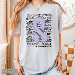 Support, Strength and Awareness of Esophageal Cancer T-Shirt (Adult)