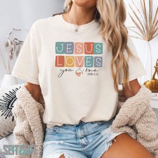 Jesus Love You & Me T-Shirt (Adult)